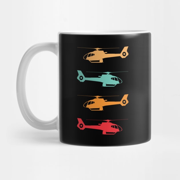 Retro Aeroplane Helicopter Lovers Pilot Aviation by Crazyshirtgifts